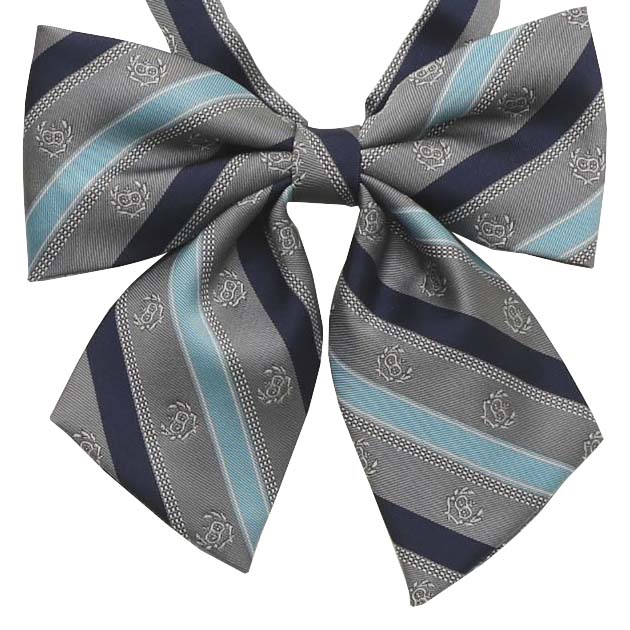 2K50040-75　クラウンクレストグレーサックスリボン