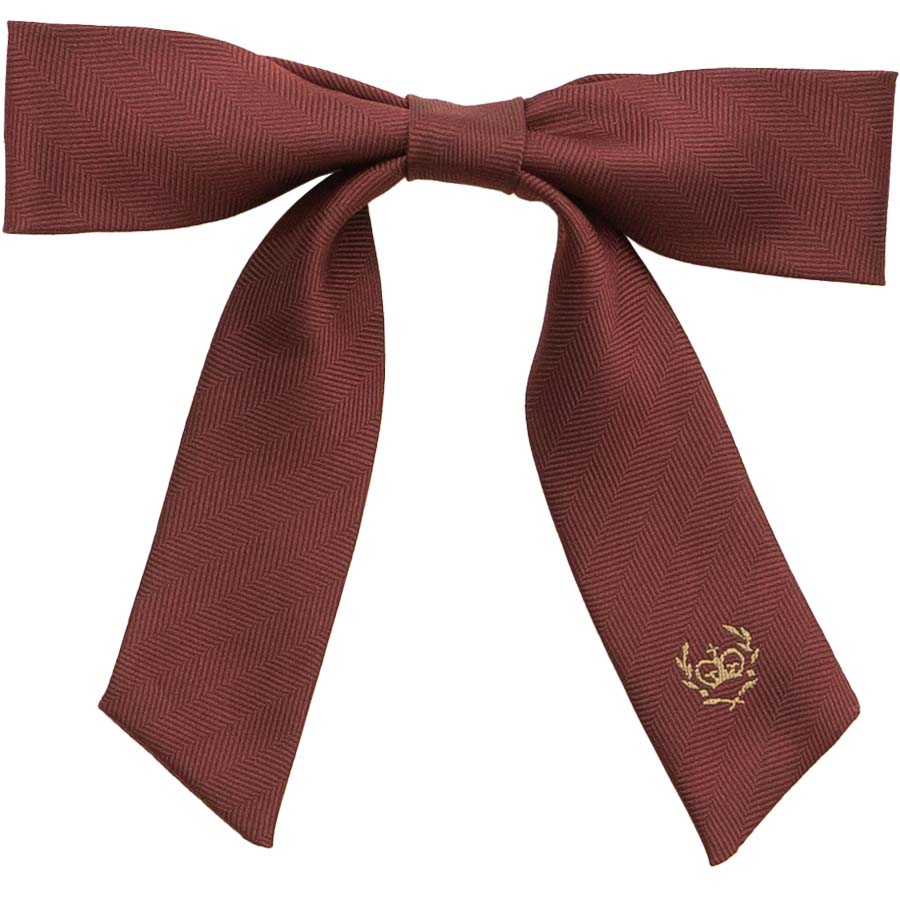 2K50037-18　クラウンナローリボンえんじ