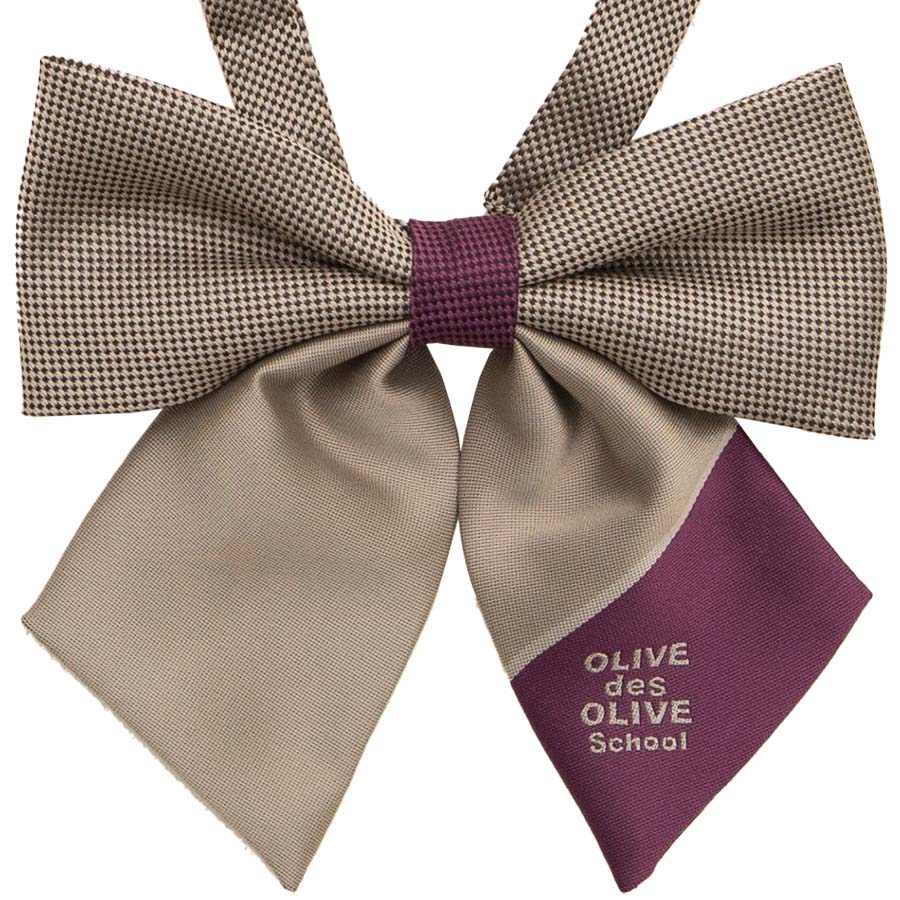 2K50035-c#22　フラワーリボンベージュ