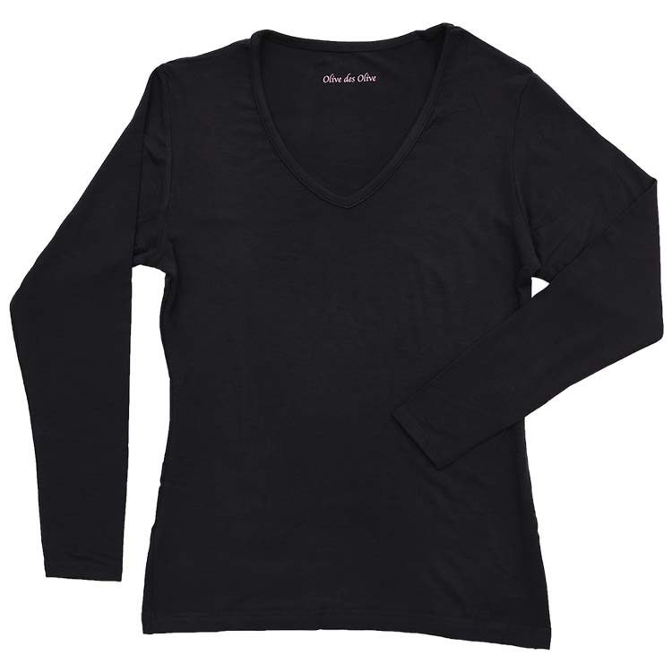 OLIVE des OLIVE 2JV0002-88 カインドリーヒートインナー紺