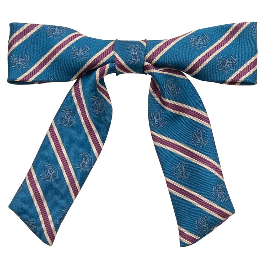 2K50041-70　クラウンストライプボウタイ　ブルー