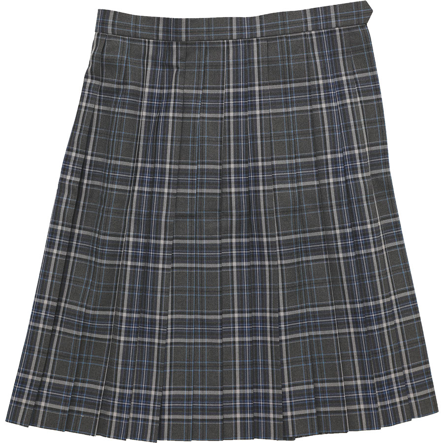 WKR448　グレー×白・ブルースリーシーズンスカート
