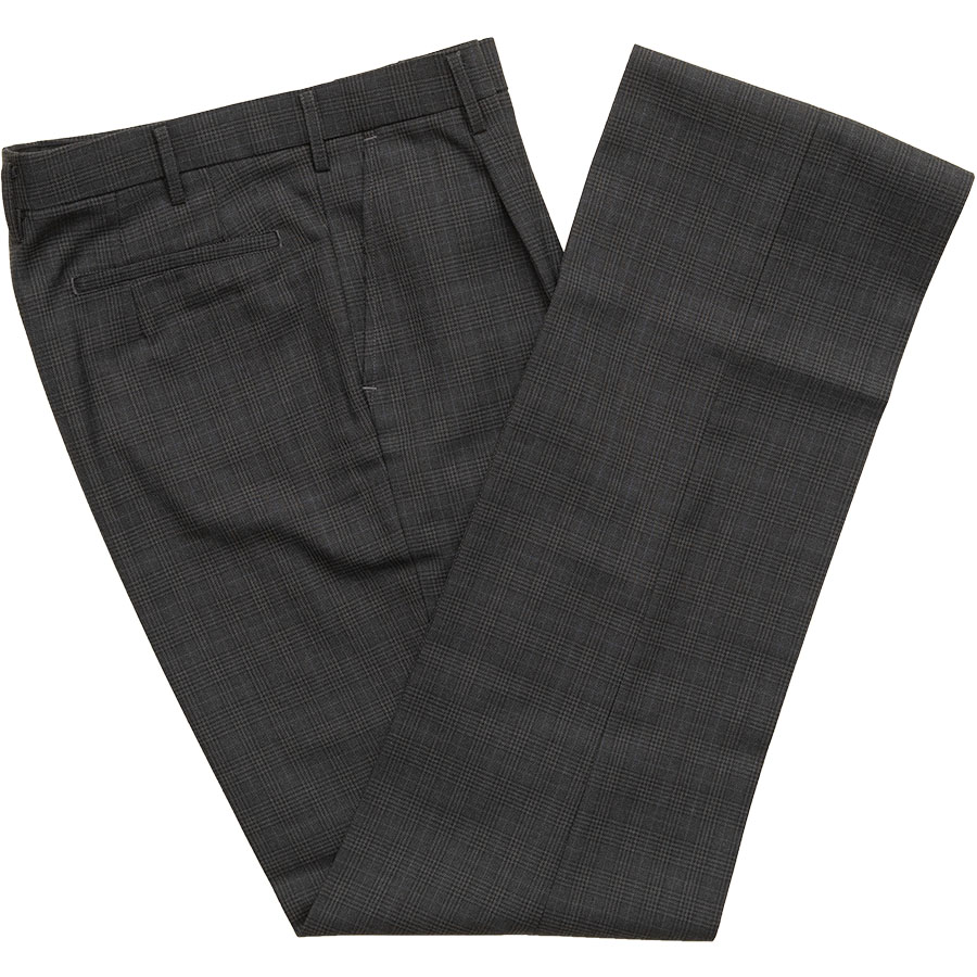 グレーチェックスリーシーズンスラックス