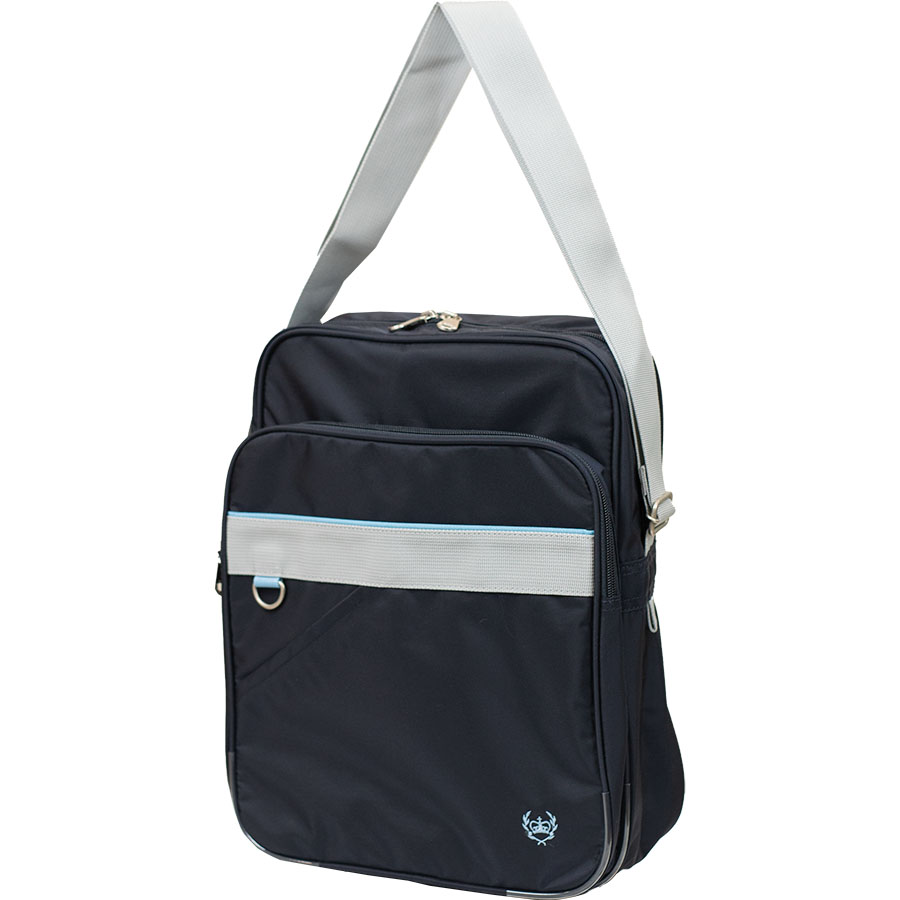 OLIVE des OLIVE 2K30035-70　ショルダーバッグ（紺×サックス）