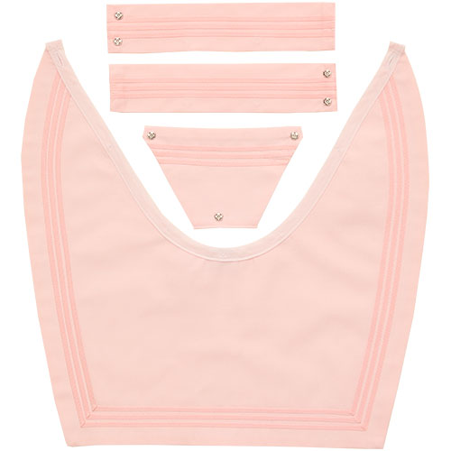 RISA SWEET ～ なめらか深型 ピンク3本ピンクブレードえり