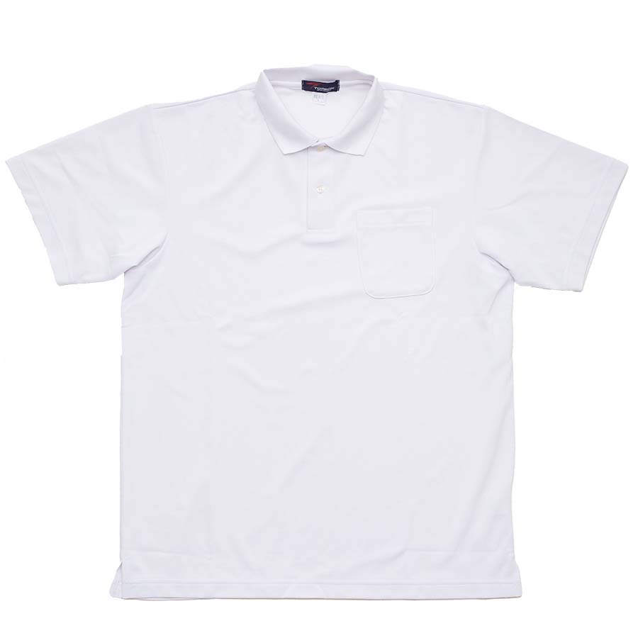 ポロシャツ白