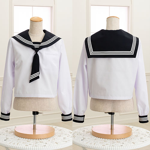 RISA 200 ～ 曲線深型 ネイビー3本ブレードえり