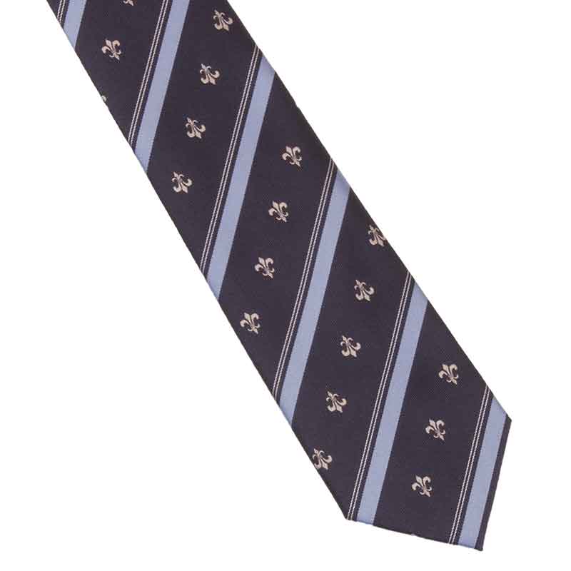 ユリクレスト・紺サックスネクタイ スターライトメモリアル