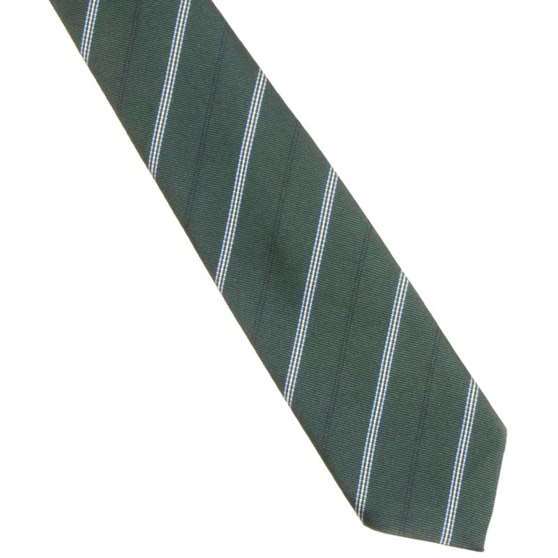 グリーンしまネクタイ グリーングリーン