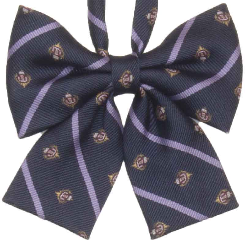 紺クレスト・パープルラインリボン モスクワの宮殿