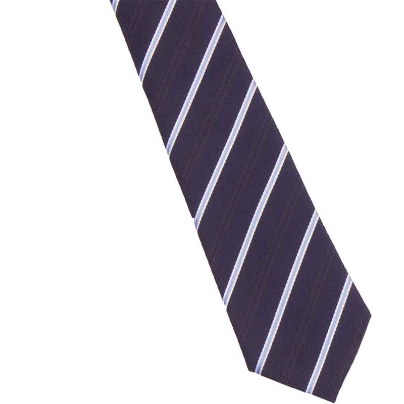 濃紺サックスネクタイ ニューヨーカー