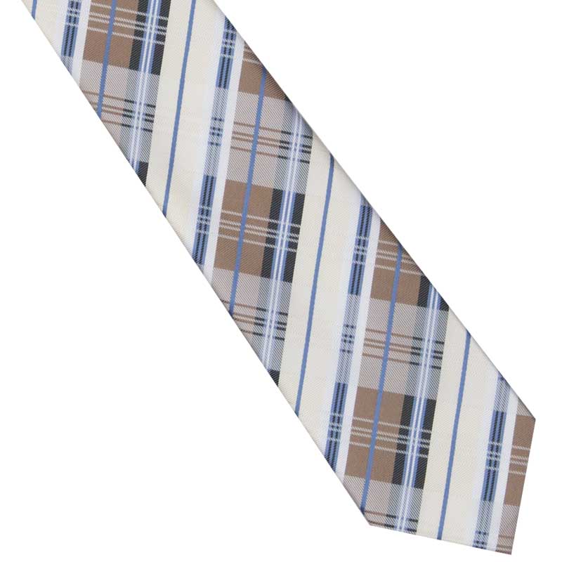 タータンブラウンネクタイ あるかな！