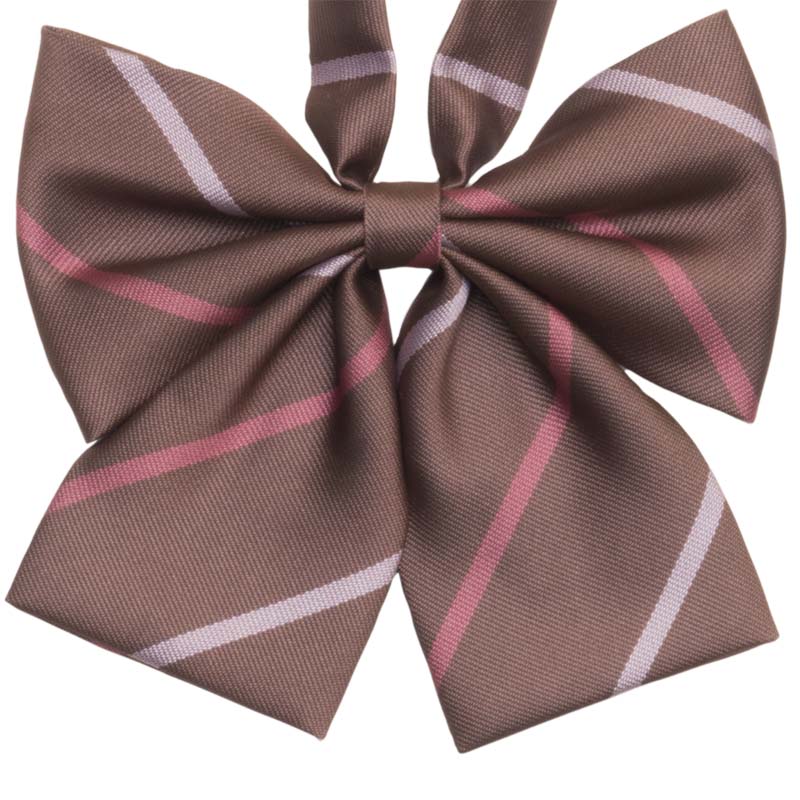 ブラウンストライプリボン すとらいぷチョコ