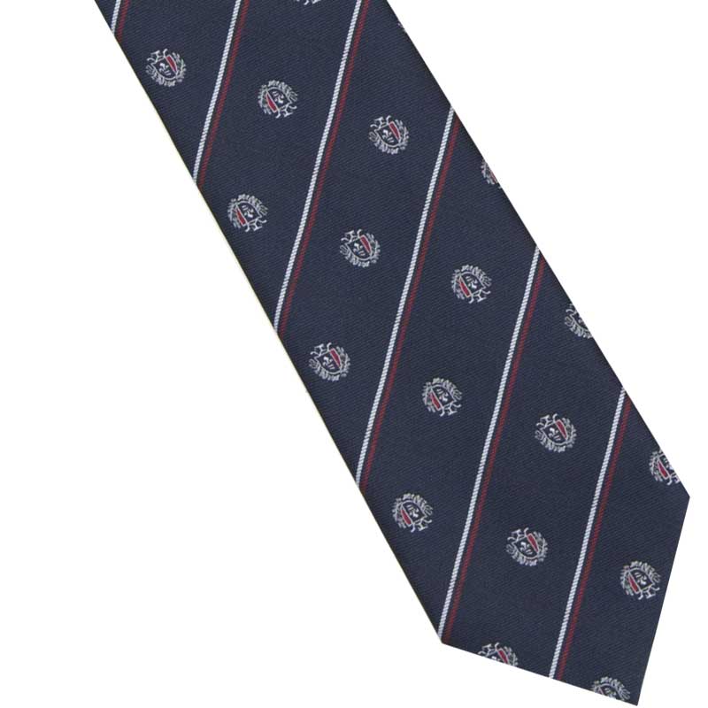 紺シャドウクレストネクタイ 星屑の散り敷く夜空