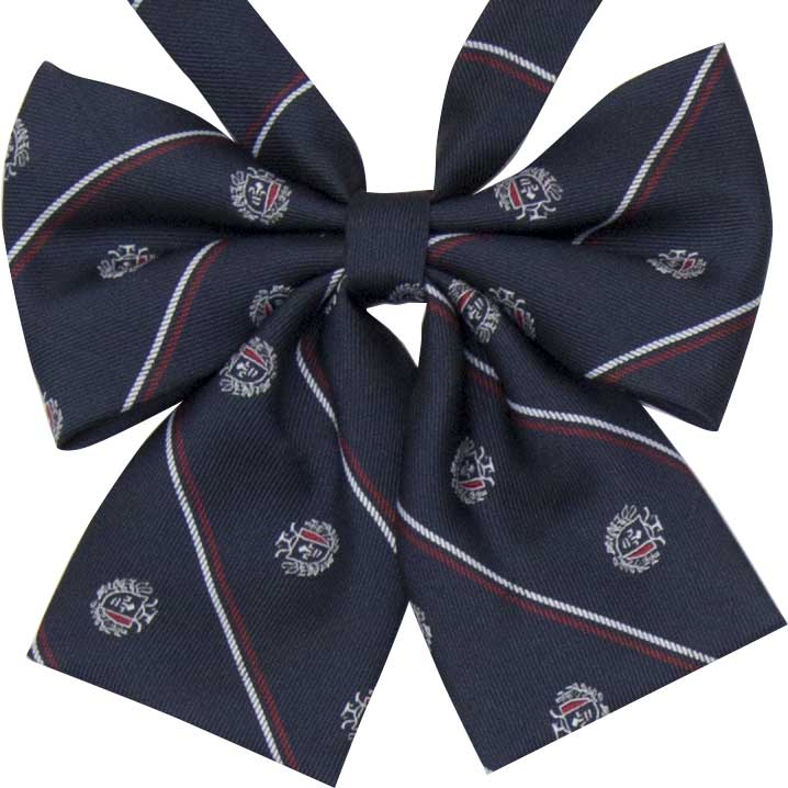 紺シャドウクレストリボン 星屑の散り敷く夜空