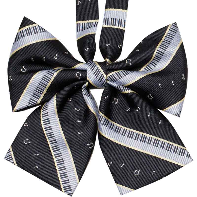 鍵盤音符ブラックリボン 夏の夜の愛のメロディー