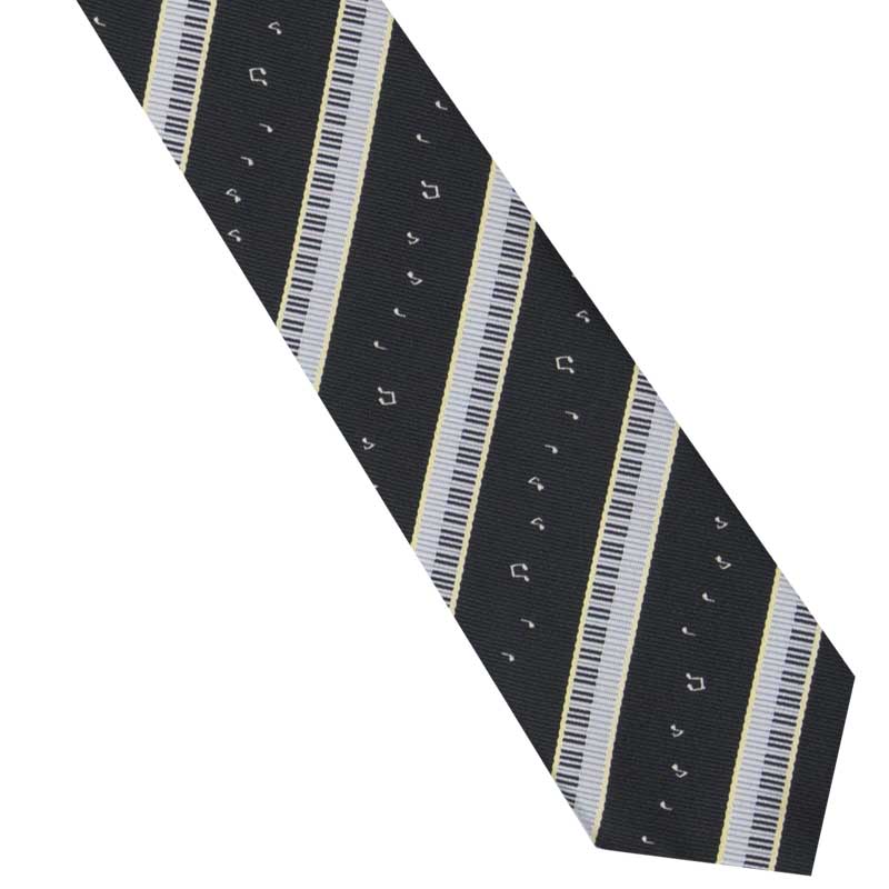 鍵盤音符ブラックネクタイ 夏の夜の愛のメロディー