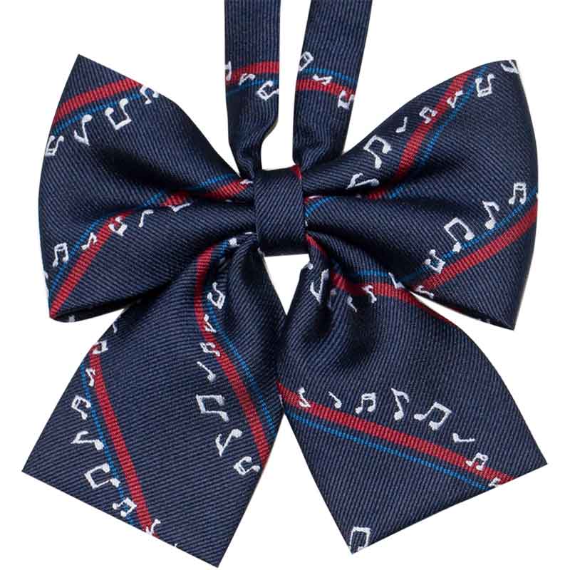 音符紺リボン 夜更かしのラジオ