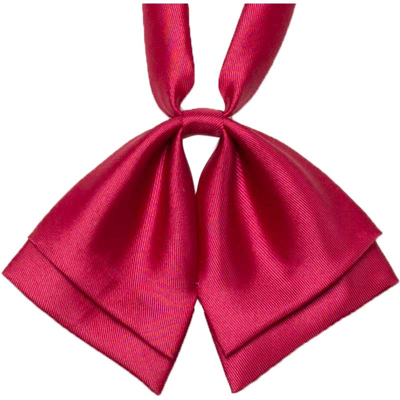 ダブル蝶タイ　赤 Berry Brownie