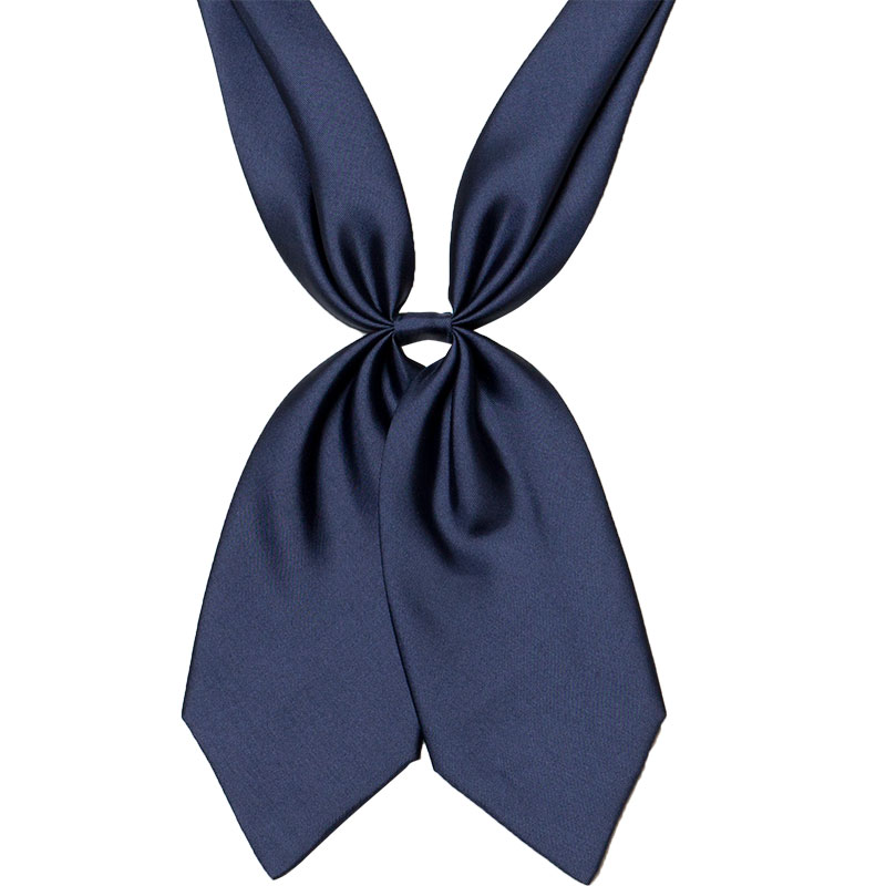 セーラー結びタイ 紺 Planet Silky