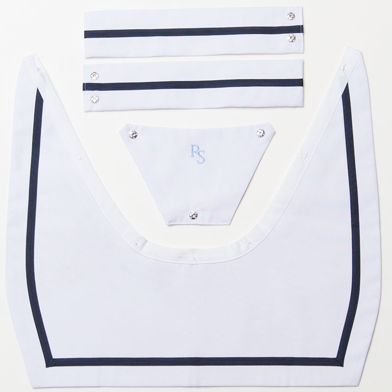 Pure Prime/Mercury ～RISA + THE STARLIGHTオリジナルセーラー服用1本線カジュアルえり（紺）