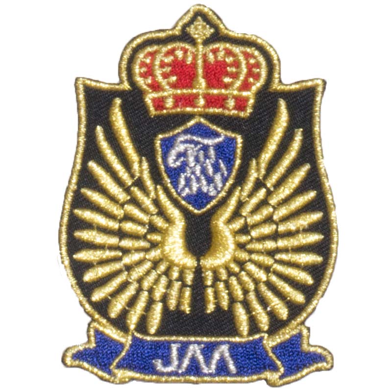 日本航空高校ブレザー用エンブレム（JAA)