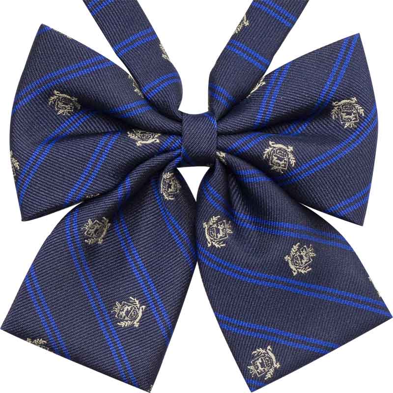 紺クレスト金刺繍リボン 夜空の星