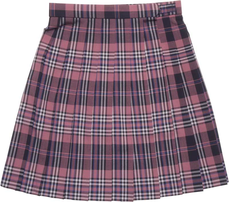 SKR307 中庭でランチ　～ピンク・紺・白サマースカート