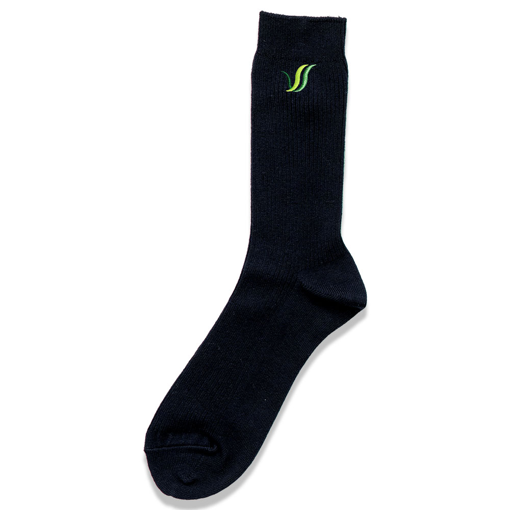 豊翔高等学院男女兼用ソックス　黒