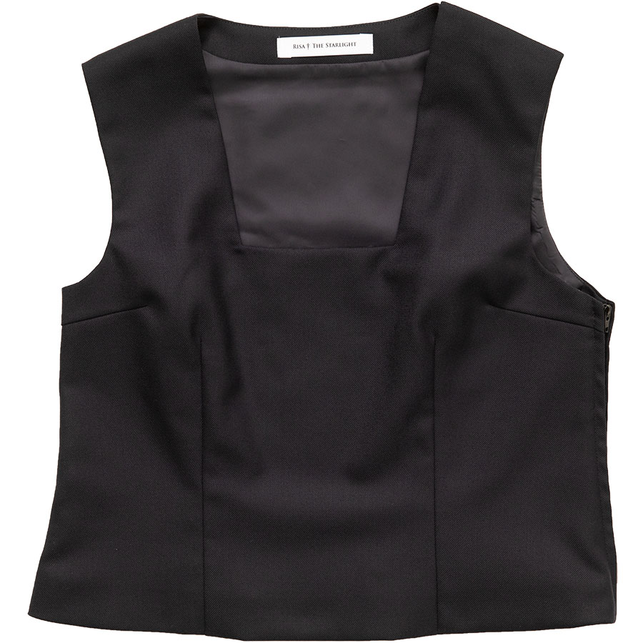 オリジナル紺無地かぶりベスト（冬用）