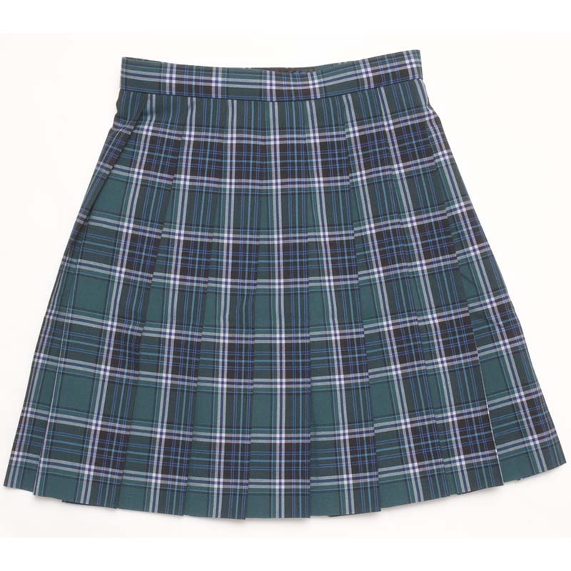 SKR130　お嬢さま、夏の装い　～グリーンチェックサマースカート