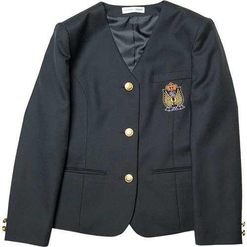 日本航空高校通信制課程セーラー服用紺イートン（エンブレム付）(JAA)