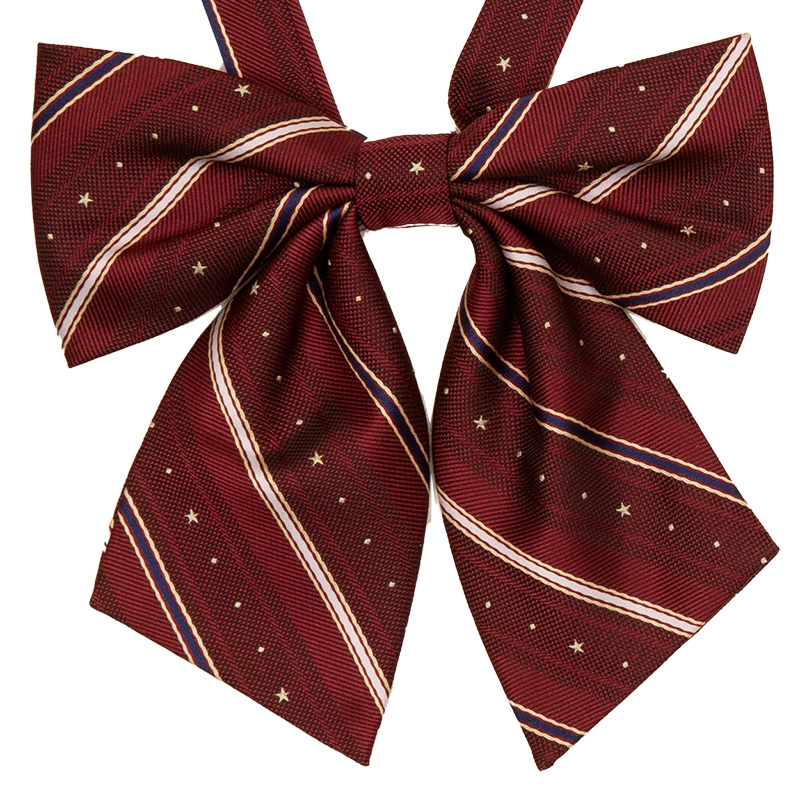 2K50056-18　ストライプスターリボン　赤