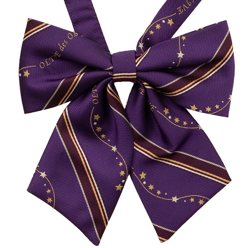 2K50055-65　ウェーブロゴストライプリボン　紫