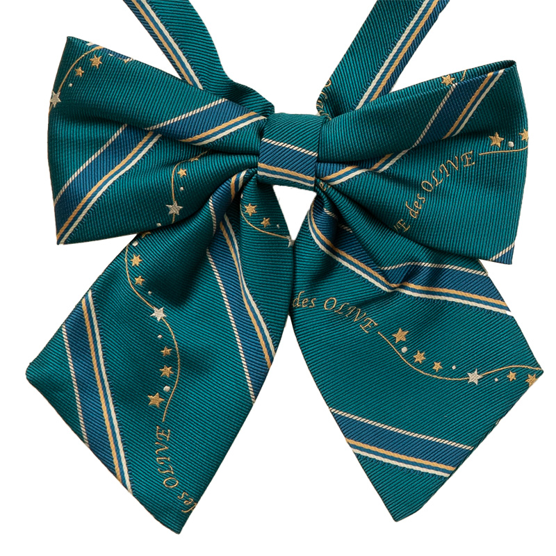 2K50055-45　ウェーブロゴストライプリボン　緑