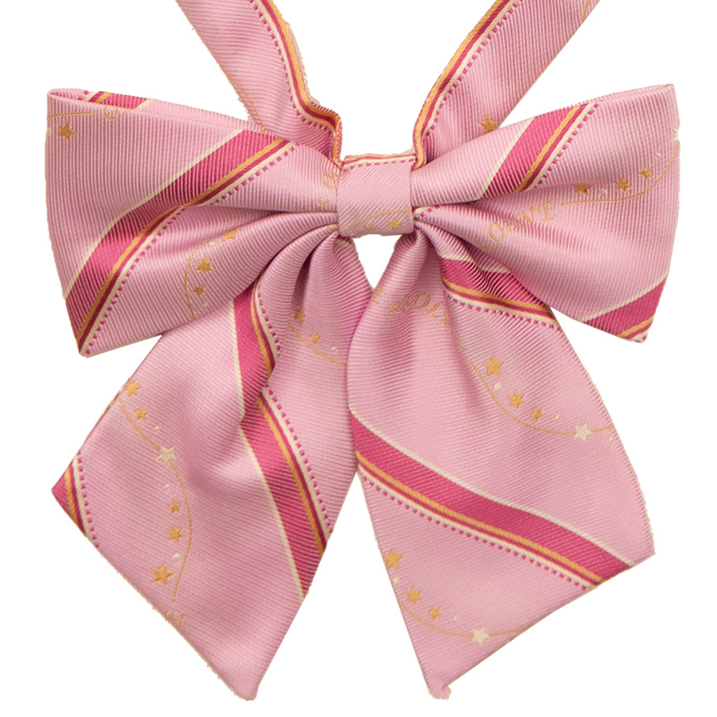 2K50055-11　ウェーブロゴストライプリボン　ピンク