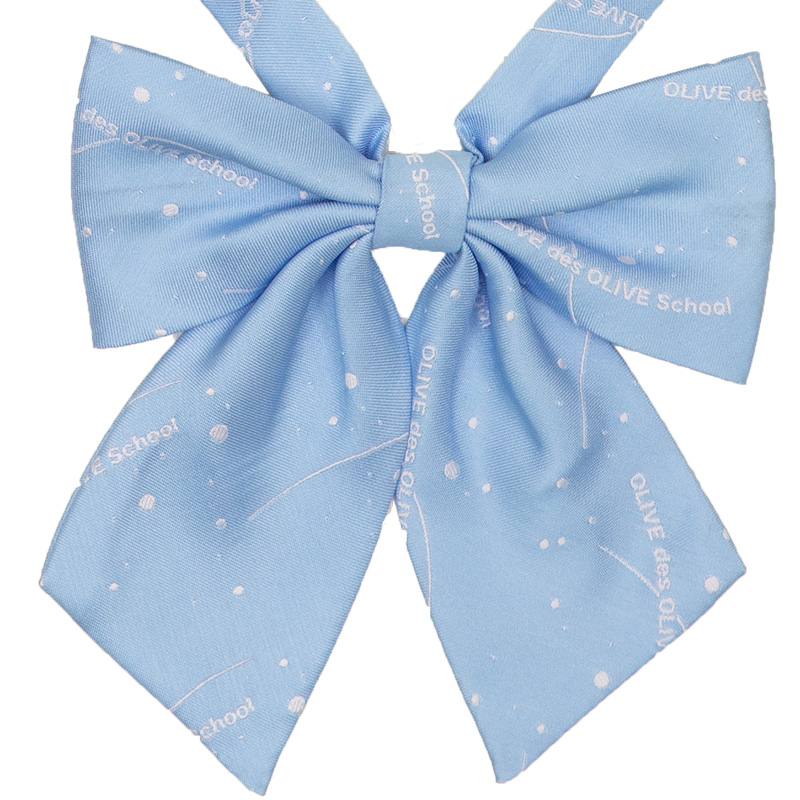 2K50052-75　ソーダ柄リボン　青