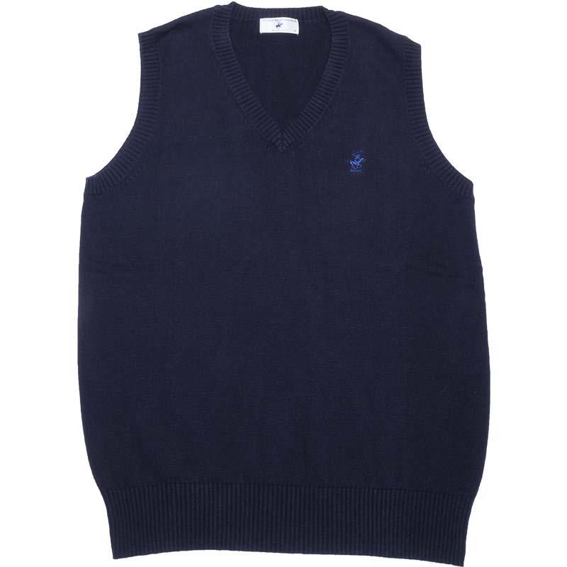 BEVERLY HILLS POLO CLUB KP960-1 前閉じベスト（紺）（HS)