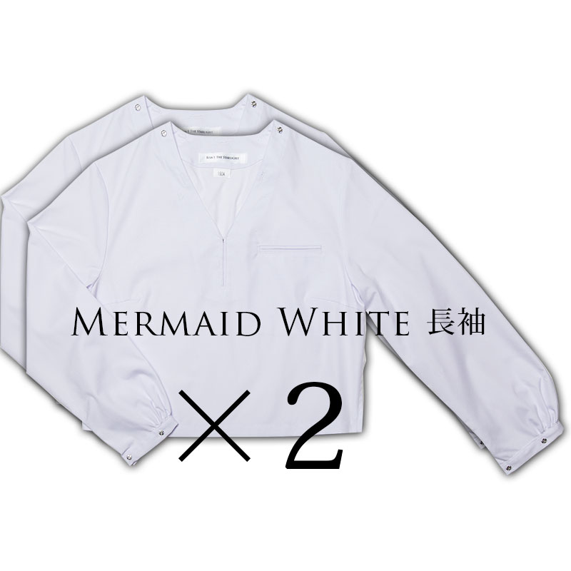 セーラー服（長袖）2枚組（全種のえりで共通の本体のみ）（HS)