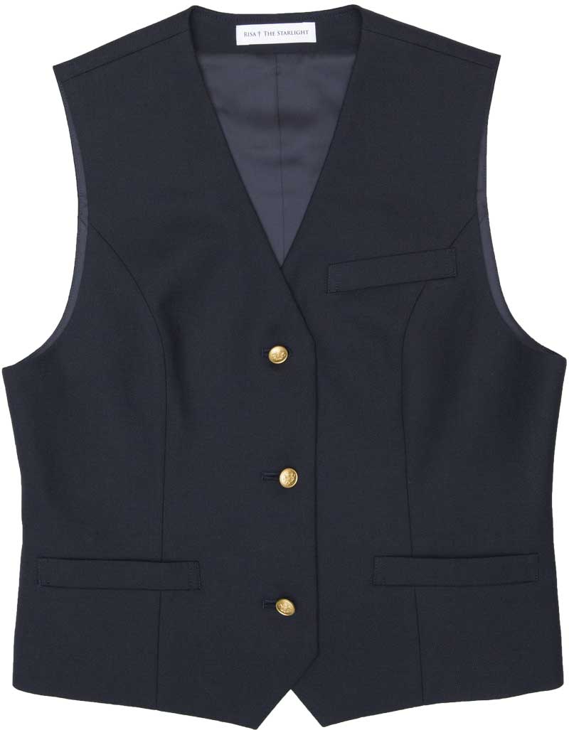 RSV-100W　女子用紺無地ベスト（冬用）（HS)