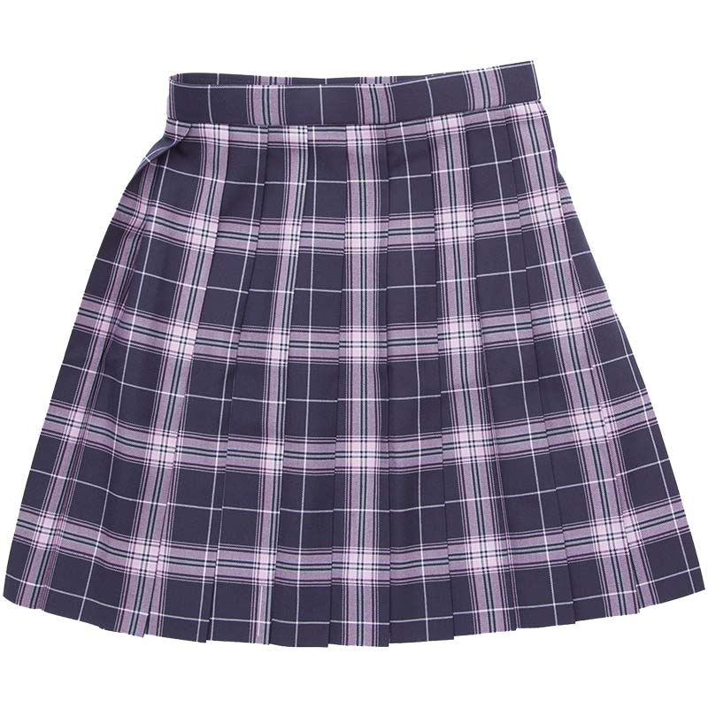 KR347 紺ピンクスリーシーズンスカート（HS）