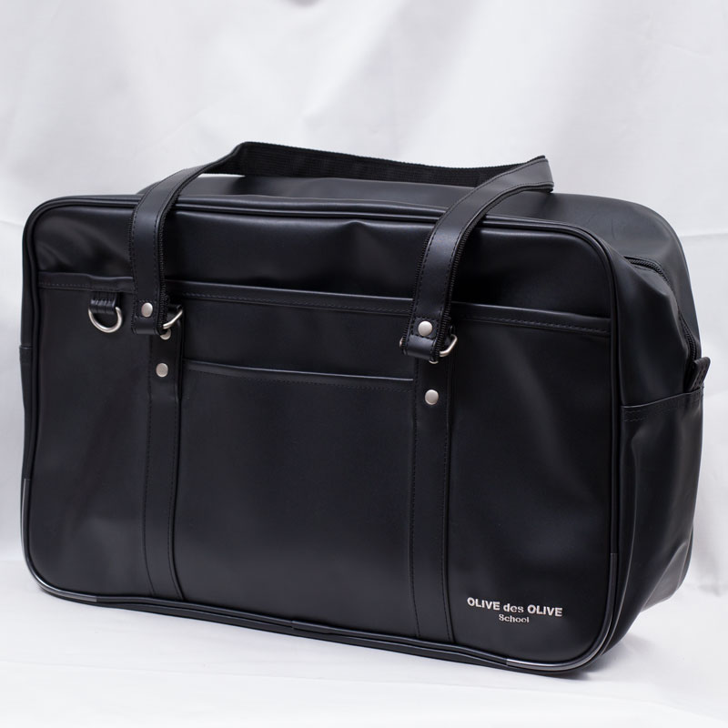 OLIVE des OLIVE 2K30021-09合皮サブバッグ (黒)（HS)