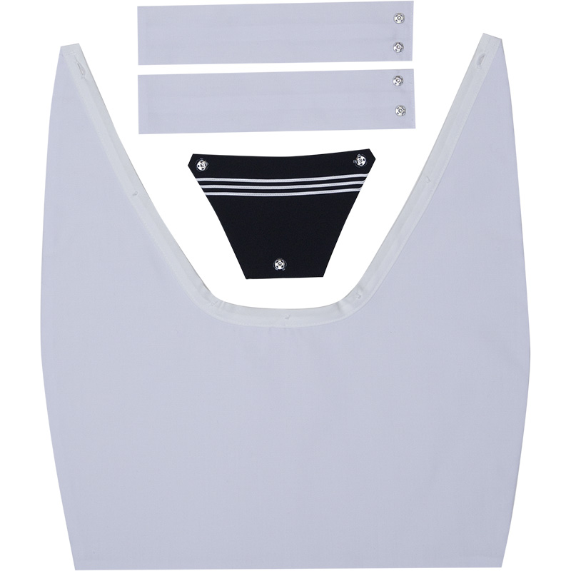 セーラー服用無地えり（白）（HS）